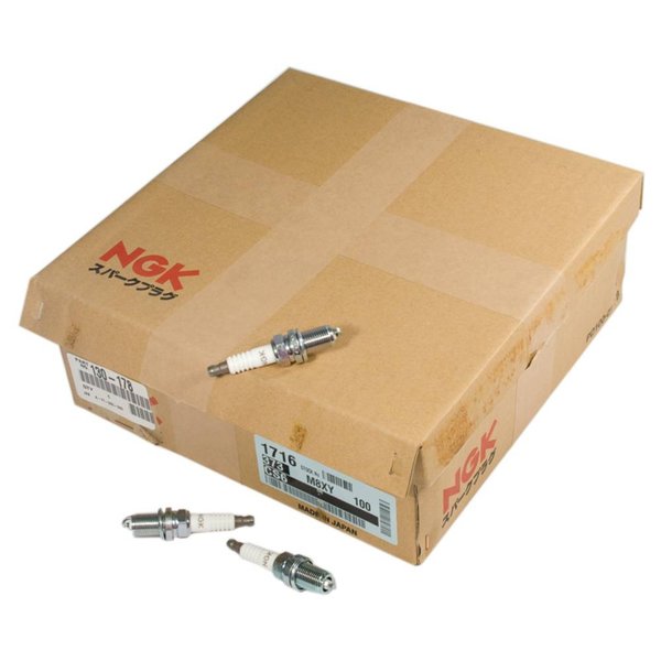 Stens New Spark Plug Shop Pack For Ngk Cs6, 1716 Plug Type Resistor, Bulk Pack 130-178